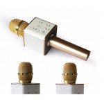 Wholesale Karaoke Microphone Portable Handheld Bluetooth Speaker KTV (Champagne Gold)